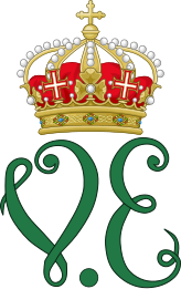 File:Royal Monogram of King Victor Emmanuel II of Italy.svg