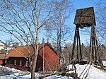 Sätraängskyrkan med klockstapel