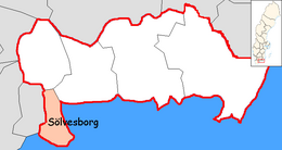 Sölvesborg – Localizzazione