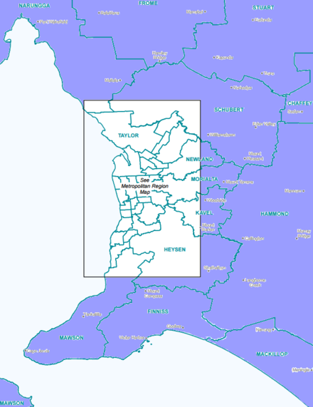 Redistributed inner-rural seats SA-Draft2016-map2.png