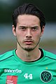 den Torwart des FC Wacker Innsbruck Sebastian Pointner. the goalkeeper of FC Wacker Innsbruck Sebastian Pointner.