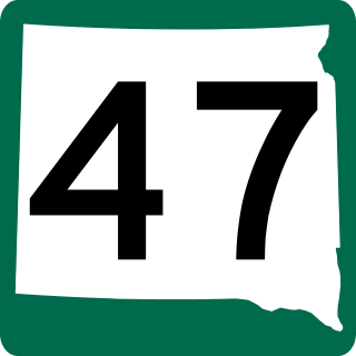 <span class="mw-page-title-main">South Dakota Highway 47</span> State highway in South Dakota, United States