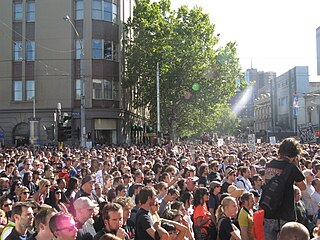 <span class="mw-page-title-main">2010 Melbourne live music rally</span>