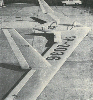 <span class="mw-page-title-main">SZD-20X Wampir II</span> Polish single-seat tail-less research glider, 1959