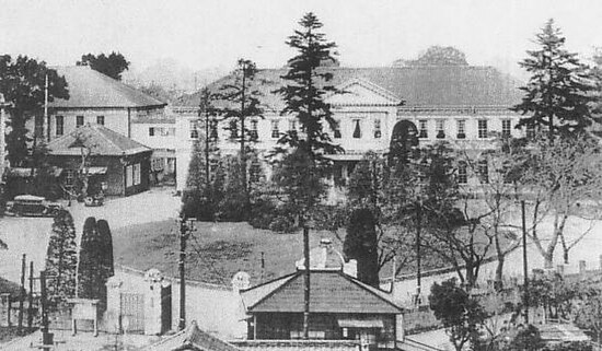 The prefectural government building of Saitama in the early 20th century