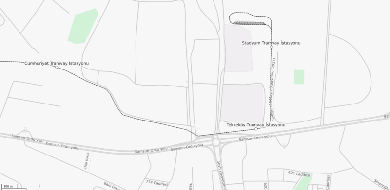 File:Samsun 19 Mayıs Stadyumu harita (OSM 3, ulaşım).png