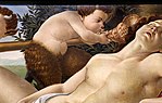 Thumbnail for File:Sandro botticelli, marte e venere, 1485 ca. 06 satirello con corno.jpg