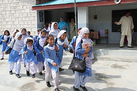 Escola de noies en Abbotabad