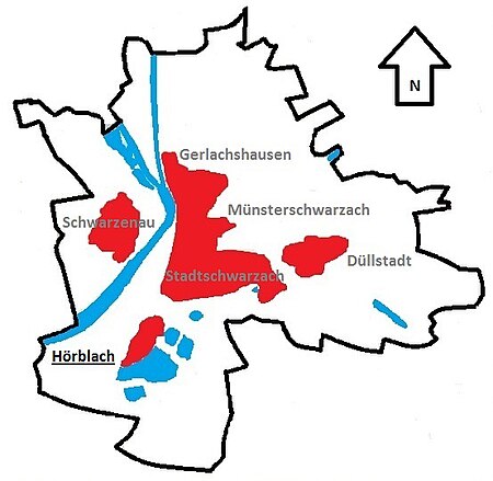 Schwarzach a M Hörblach