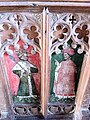 Rood Screen Bölümü, St. Mary Kilisesi, Kersey (2) .jpg