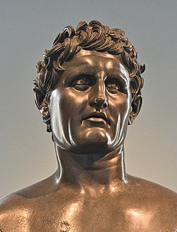 Seleukos I Nikator Bronze Roman 100BCE-100CE Museo Archeologico Nazionale Naples AN 5590 1.jpg