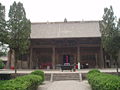 Hall in the Shuanglin temple