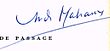 Signature de André Malraux