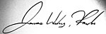 Signature of James Wesley, Rawles.jpg