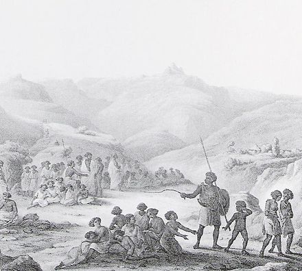 Slaves in Ethiopia, 19th century.