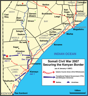 2007 in Somalia List of events