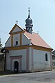 English: St Pauline Chapel in Červenka, the Czech Republic. Čeština: Kaple sv. Pavlíny v Července.