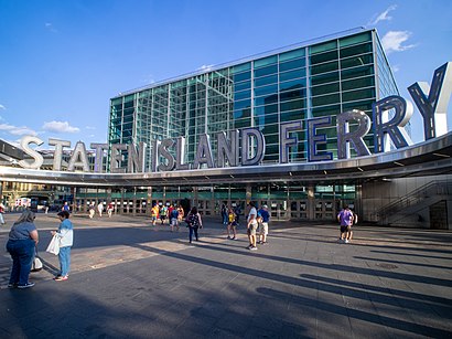 How to get to Staten Island Ferry Whitehall Terminal with public transit - About the place