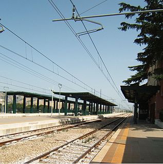 Ferrandina-Pomarico-Miglionico railway station railway station in Italy