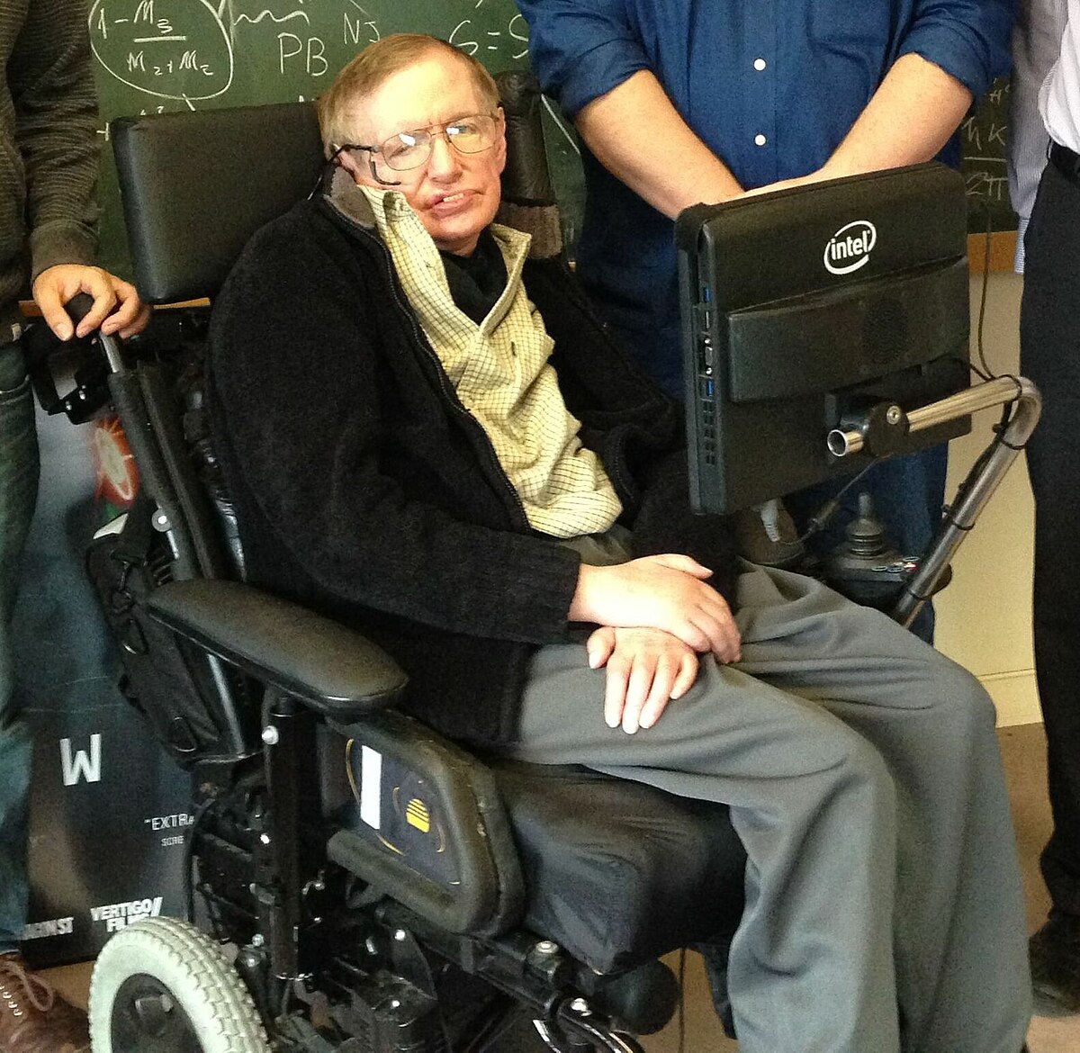 The guy in the picture is Stephen Hawking : r/facepalm