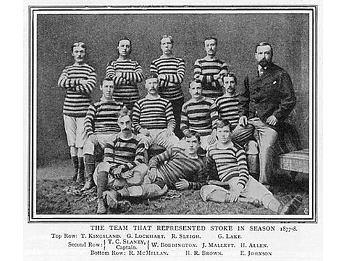 The Stoke team of 1877–78.