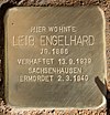 Stolperstein Torstr 89 (Prenz) Лейб Энгельхард.JPG