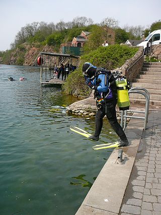 <span class="mw-page-title-main">Stoney Cove</span> Flooded quarry in Leicestershire used for scuba diving