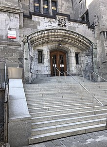 Built in 1909, the Strathcona Anatomy and Dentistry building is home to one of the research sites for the faculty StrathconaDentistryBuilding.jpg