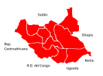 Miniatura para Organización territorial de Sudán del Sur