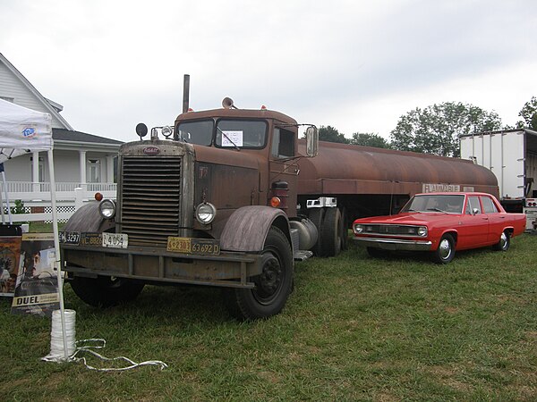 1960 Peterbilt 281 tanker truck from Steven Spielberg's 1971 film Duel