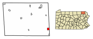 <span class="mw-page-title-main">Union Dale, Pennsylvania</span> Borough in Pennsylvania, United States