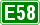 Tabliczka E58.svg