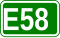 Tabliczka E58.svg