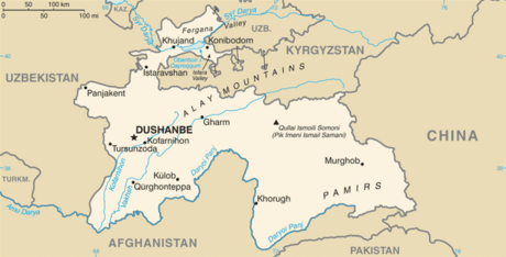 Geografia del Tagikistan