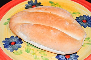 <span class="mw-page-title-main">Telera (Mexican bread)</span> Type of Mexican bread