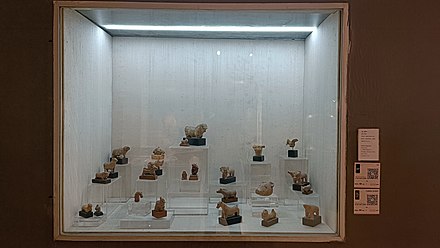 Animal Figurines. In Terracotta, c. 2500-2000 BCE. From Harappan Sites including Harappa, Mohenjo-Daro, and Lothal. Presently kept at the National Museum in Delhi, India.