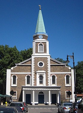 Grosvenor Chapel, South Audley Street.