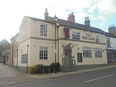 The Red Lion, High Street, Wetherby closed due to the 2020 Coronavirus outbreak (28th March 2020).jpg