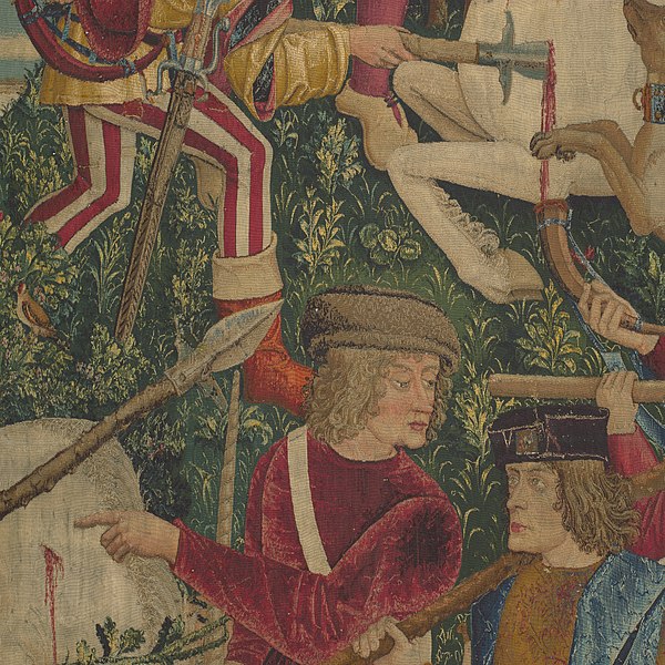 File:The Unicorn is Killed and Brought to the Castle (from the Unicorn Tapestries) MET DP101245.jpg