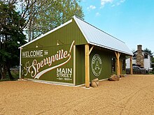 Welcome to Sperryville mural painted at Happy Camper Equipment Co. in 2018 The Welcome to Sperryville Mural.jpg