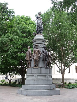 <i>These Are My Jewels</i> War monument in Columbus, Ohio, U.S.
