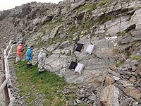 Glungezerhütte, Langzeitexperimente für Funktionsbekleidung der Univ. Innsbruck