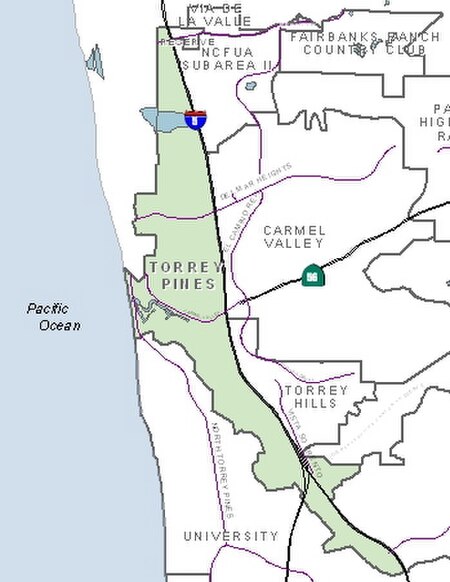 Torrey Pines map