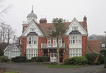 Tower House, 265–267 London Road, Withdean, Brighton (NHLE Code 1381677) (December 2016) (1).JPG