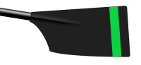 Image showing the——rowing club's blade colours