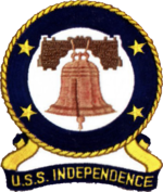 USS Independence (CVA-62) insignia 1961.png