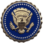 АҚШ - Президенттік қызмет Badge.png