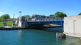 <span class="mw-page-title-main">US 31–Island Lake Outlet Bridge</span> Bridge in Charlevoix, Michigan