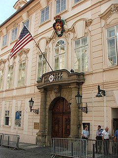 Embassy of the United States, Prague U.S. Embassy for the Czech Republic