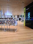 Umeå stadsbiblioteks lokaler på plan 4, 2024